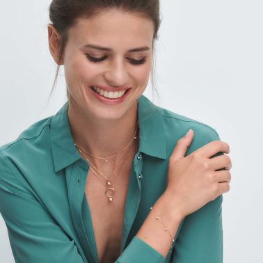 Collier Lepage La Séduisante en or rose et diamants