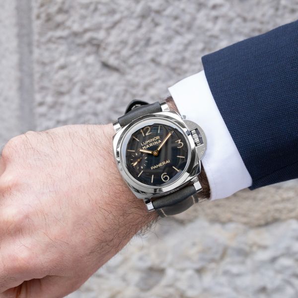 Pre Owned Panerai Luminor Marina 1950 PAM00422 Full Set 2012 Lepage
