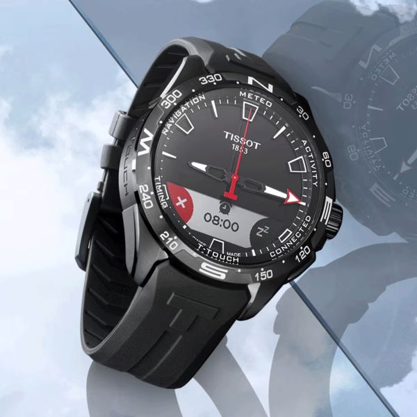 Tissot t touch discount black