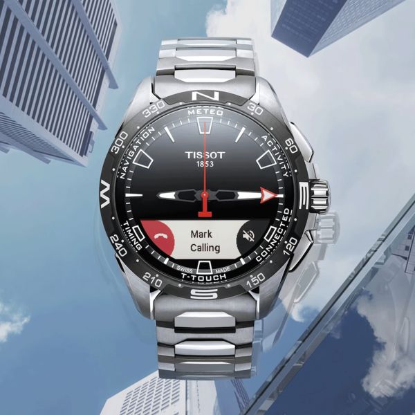 Tissot T-Touch Connect Solar titanium watch titanium Tissot T-Touch Connect Solar titanium watch titanium