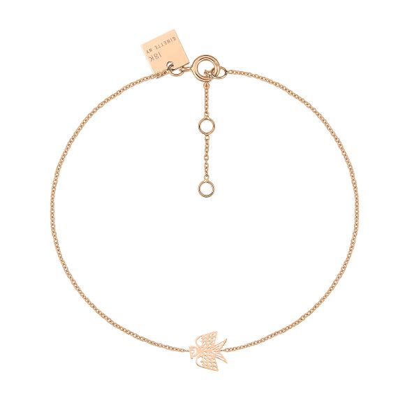 Ginette NY Georgia bracelet in rose gold 