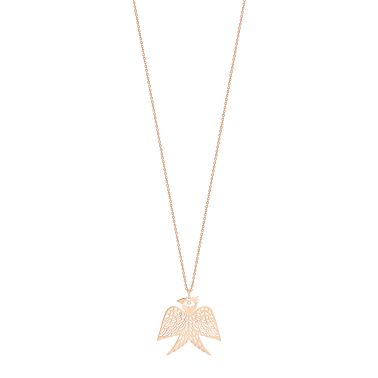 Ginette NY Georgia necklace in rose gold