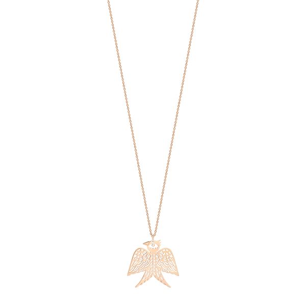 Ginette NY Georgia necklace in rose gold