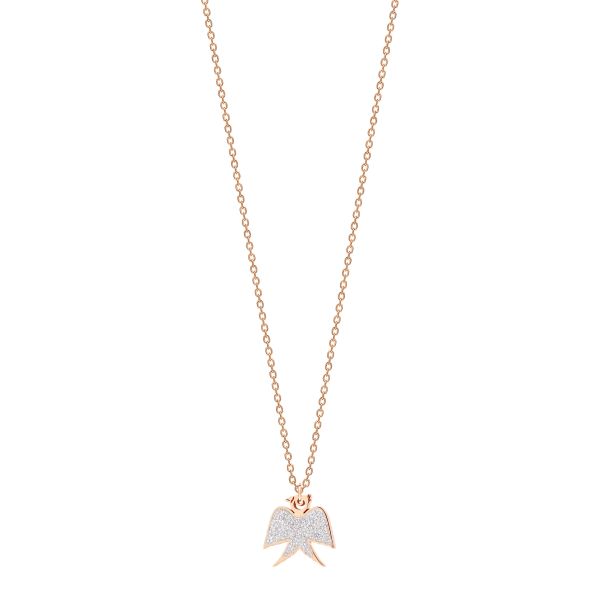 Collier Ginette NY Georgia en or rose et diamants