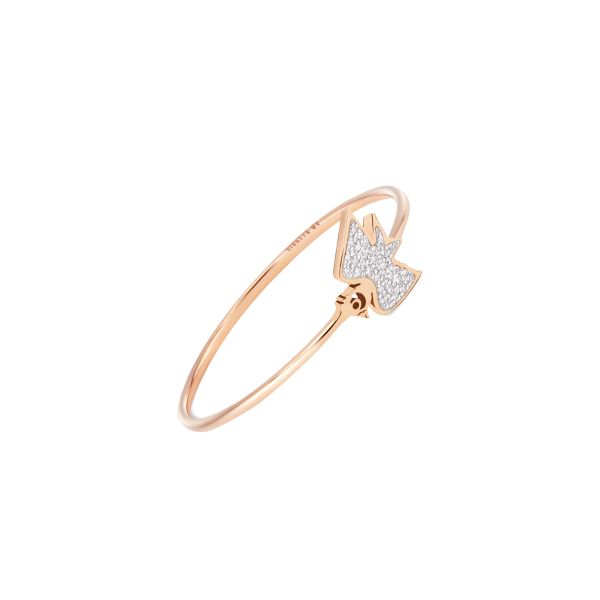 Ginette NY Georgia Solo ring in rose gold and diamonds