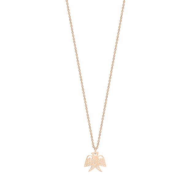 Ginette NY Georgia Mini necklace in rose gold