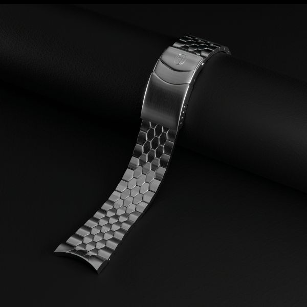 Montre Yema Superman Slim CMM.20 automatique cadran bleu bracelet acier 39 mm 11.24.55.SN.M3