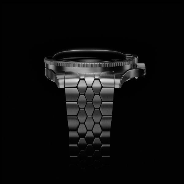 Montre Yema Superman Slim CMM.20 automatique cadran bleu bracelet acier 39 mm 11.24.55.SN.M3