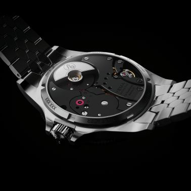 Montre Yema Superman Slim CMM.20 automatique cadran bleu bracelet acier 39 mm 11.24.55.SN.M3