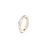 Lepage Intrépide wedding ring in rose gold and diamonds