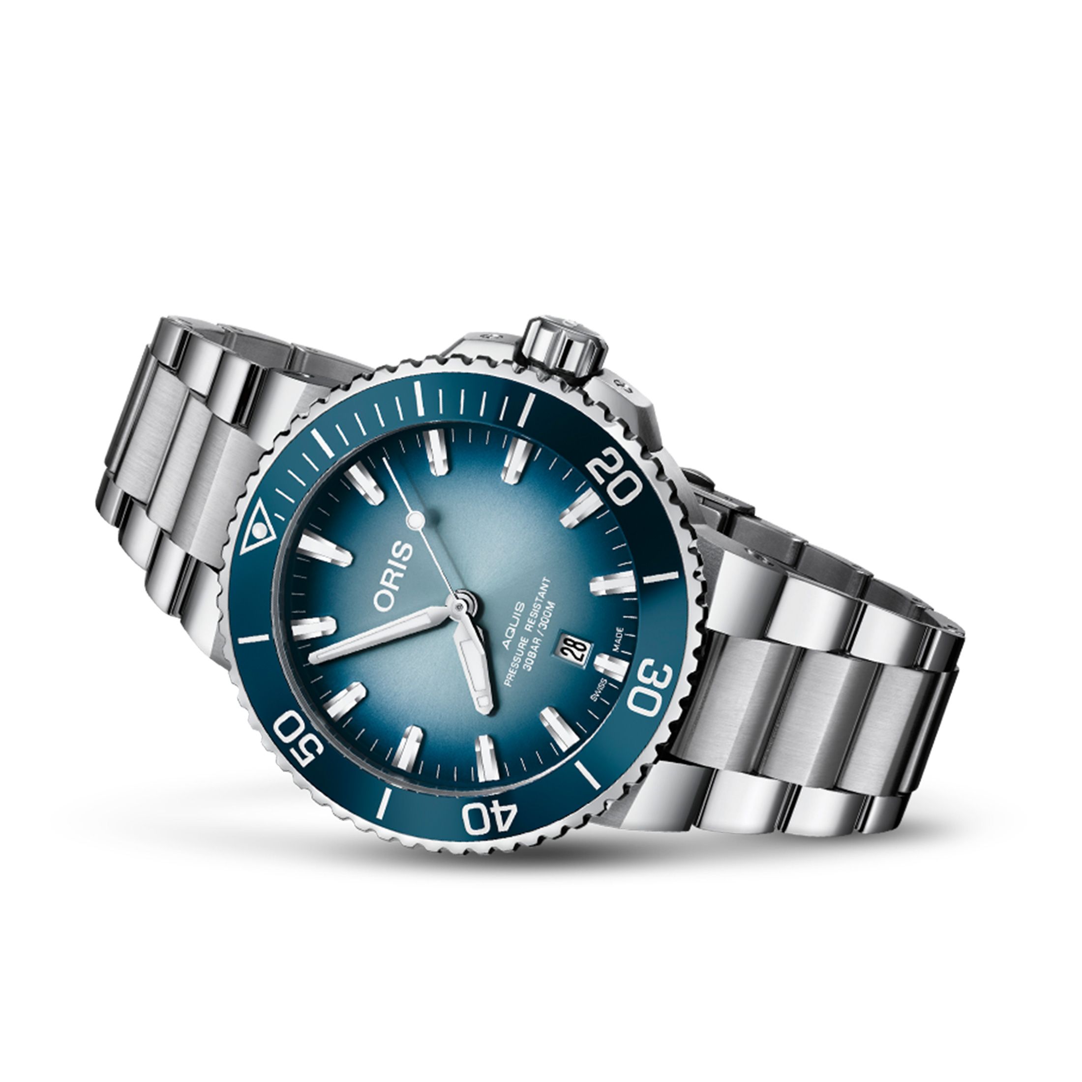 Oris Aquis Date Lake Baikal 01 733 7730 4175-Set Lepage