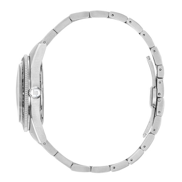 Lip Nautic 3 automatic Nageur-Sauveteur black dial steel bracelet 39 mm