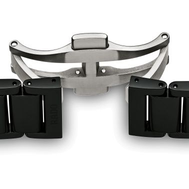 Montre Rado True quartz cadran noir bracelet céramique noire 30 mm R27059712