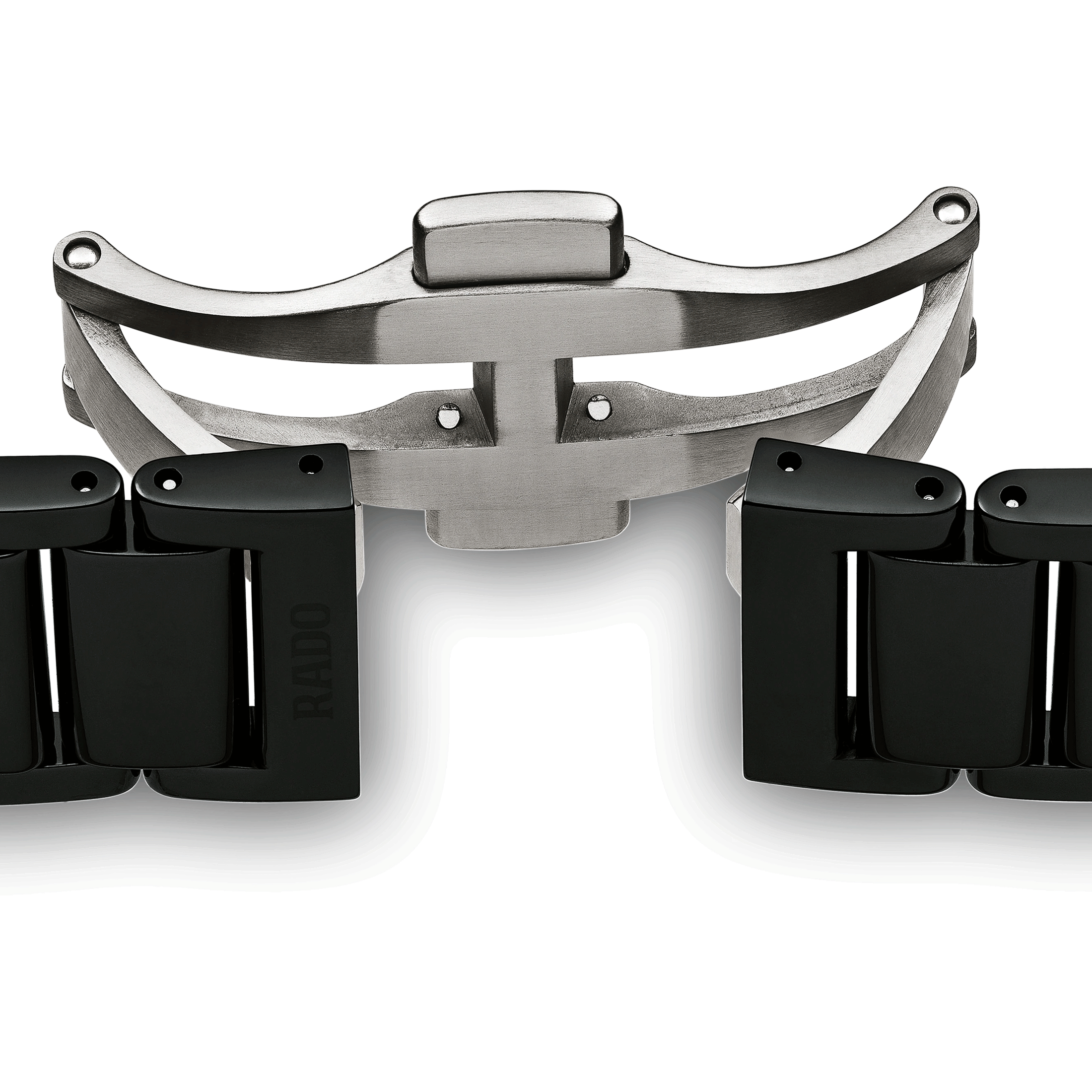 Montre Rado True quartz cadran noir bracelet céramique noire 30 mm R27059712