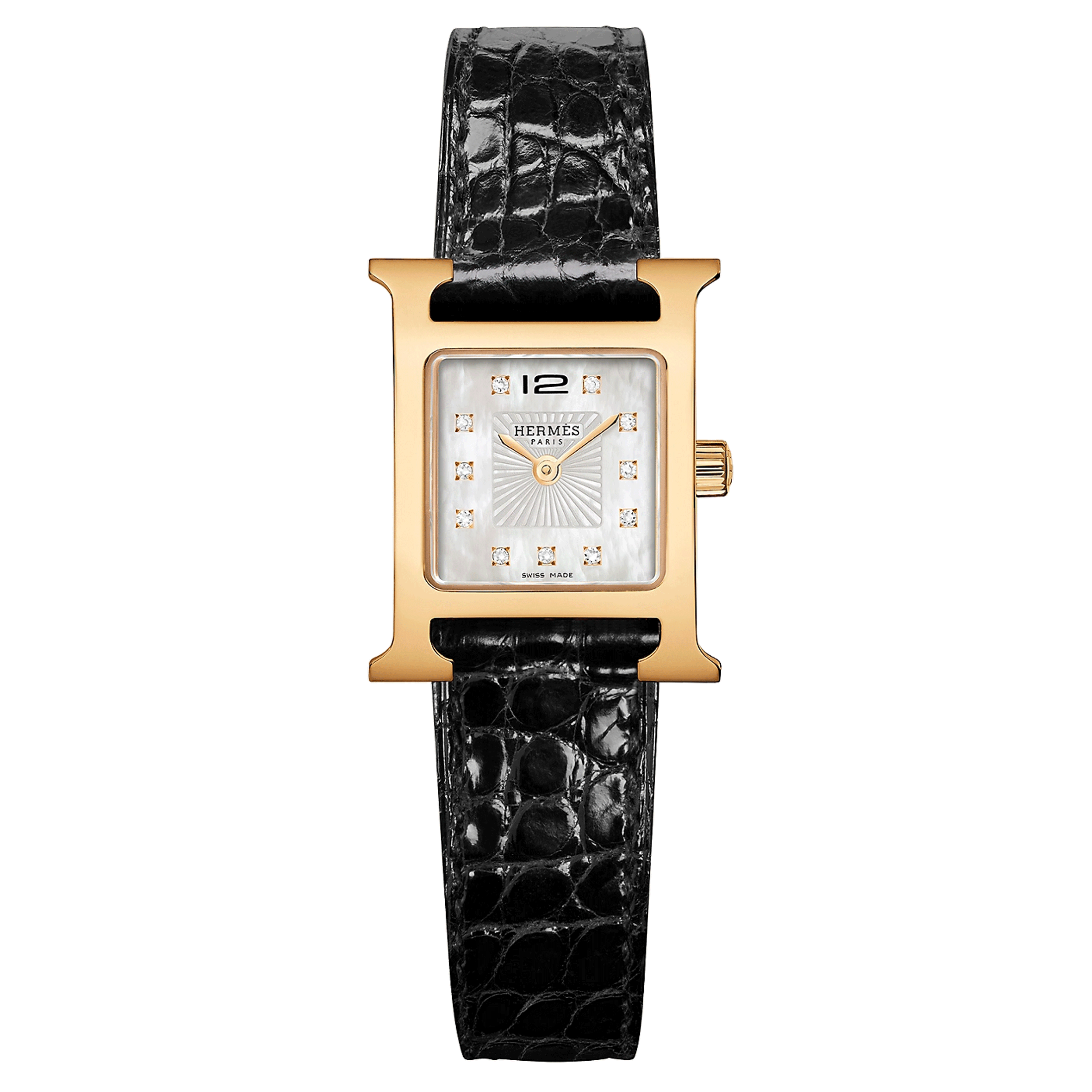 HERMÈS Heure H Mini Model quartz 21 Watch W057924WW00 - Lepage HERMÈS Heure H Mini Model quartz 21 Watch W057924WW00 - Lepage
