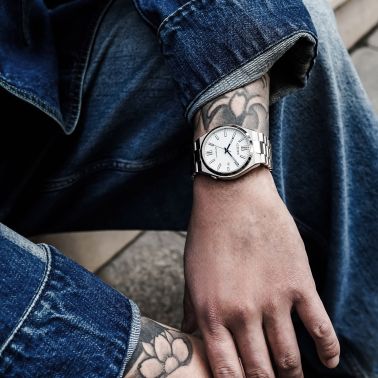 Citizen Tsuyosa automatic white dial steel bracelet 40 mm