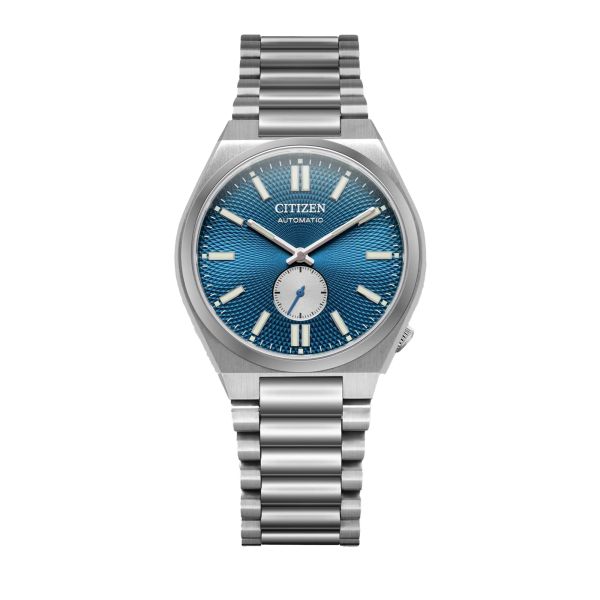 Citizen Tsuyosa Small Second automatic blue dial steel bracelet 40 mm