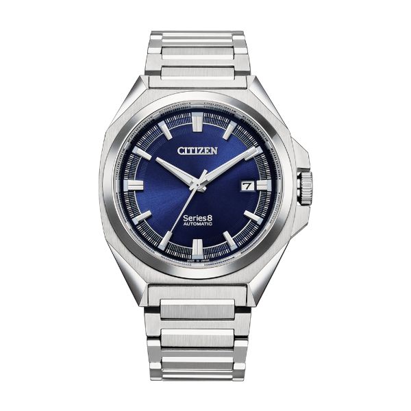 Citizen Serie 8 831 automatic blue dial steel bracelet 40 mm