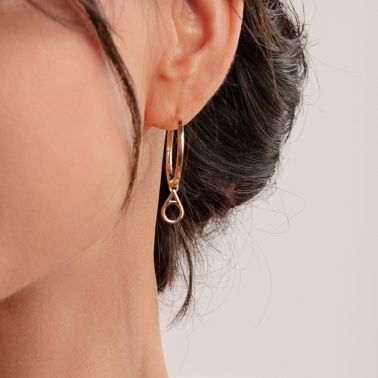 Boucles d'oreilles Lepage Daphné en or jaune