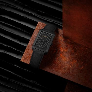 Baume et Mercier Hampton Polyptyque Pierre Soulages Edition 48 x 31 mm 10741