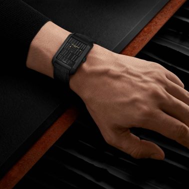 Baume et Mercier Hampton Polyptyque Pierre Soulages Edition 48 x 31 mm 10741