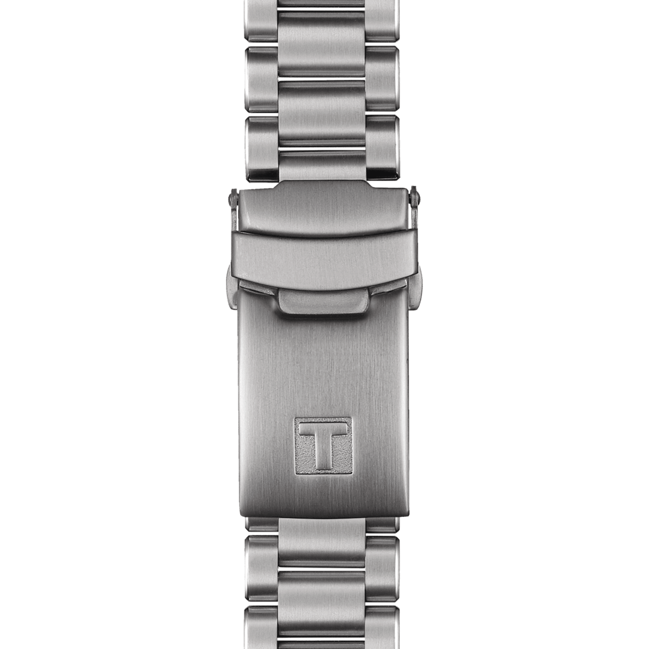 Montre Tissot T-Sport PRS 516 Chronographe mécanique cadran noir bracelet acier 41 mm T149.459.21.051.00