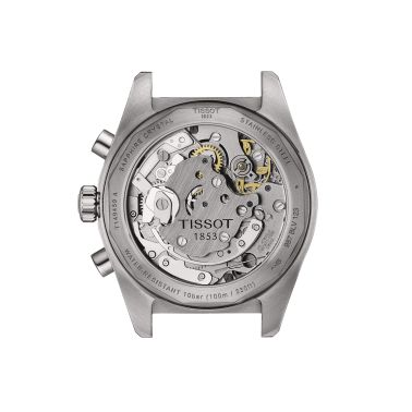Tissot T-Sport PRS 516 mechanical chronograph watch black dial steel bracelet 41 mm T149.459.21.051.00