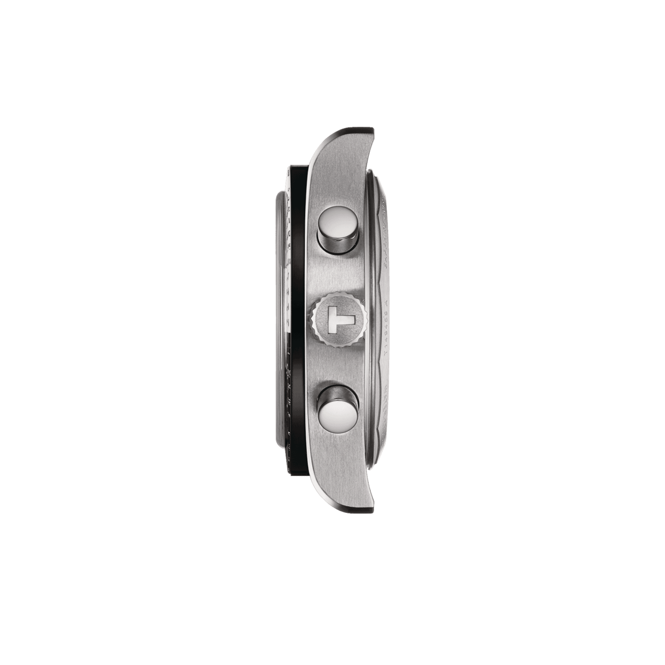 Montre Tissot T-Sport PRS 516 Chronographe mécanique cadran noir bracelet acier 41 mm T149.459.21.051.00