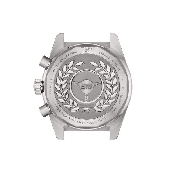 Tissot T-Sport PRS 516 Chronograph PVD yellow gold quartz black dial stainless steel bracelet pvd 40 mm T149.417.22.051.00