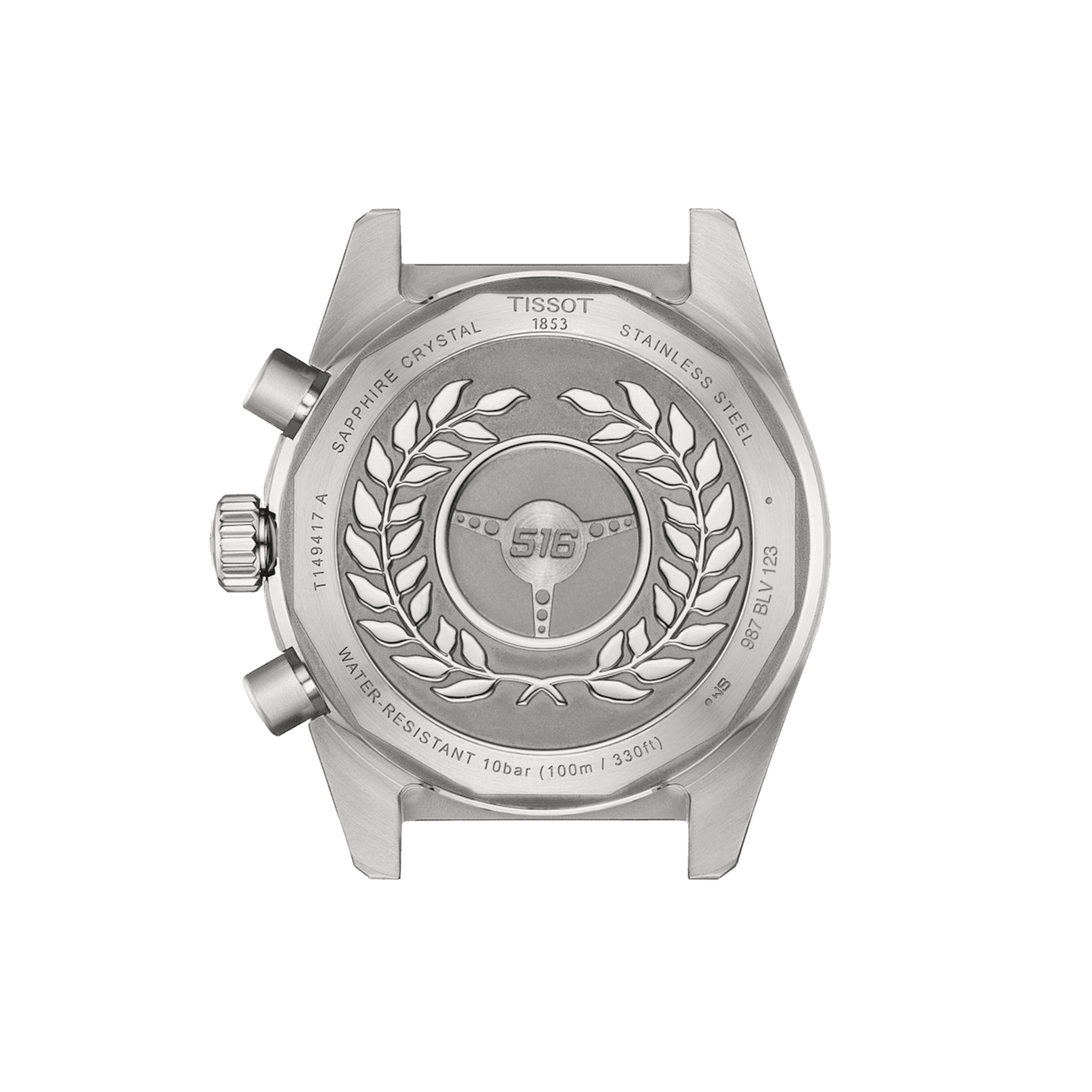 Tissot T-Sport PRS 516 Chronograph PVD yellow gold quartz black dial stainless steel bracelet pvd 40 mm T149.417.22.051.00