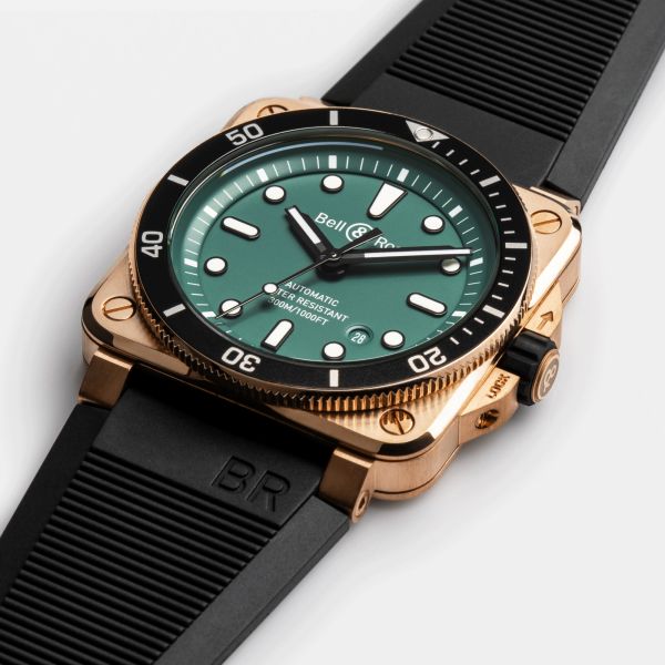 Bell Ross BR 03-92 Diver Black Green Bronze Lepage