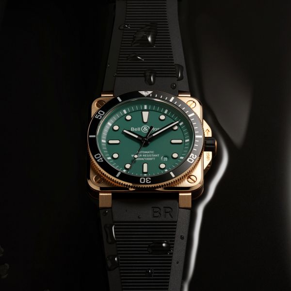 Bell Ross BR 03-92 Diver Black Green Bronze Lepage