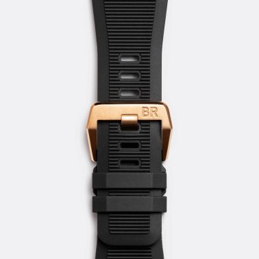 Montre Bell & Ross BR 03-92 Diver Black & Green Bronze automatique cadran vert bracelet caoutchouc 42 mm