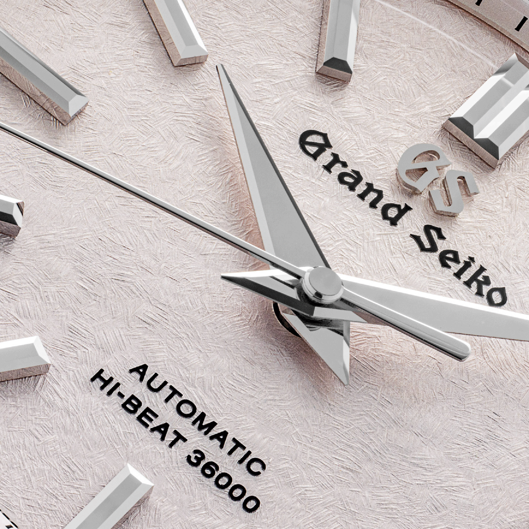 Grand Seiko Heritage 62GS "Sakura-Kakushi" Hi-Beat 36 000 pink dial titanium bracelet 38 mm