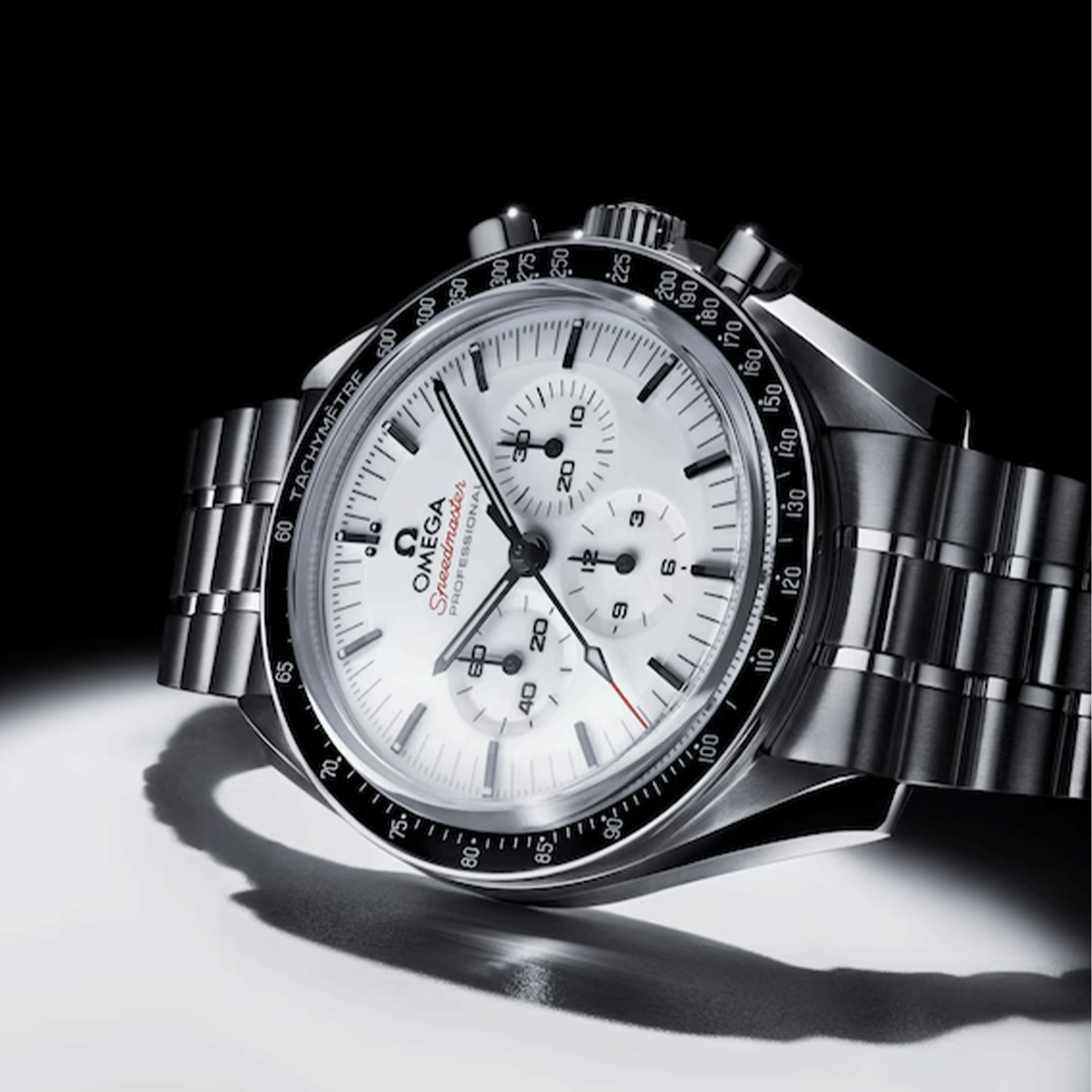 Omega Speedmaster Moonwatch Professionnal White Dial Lepage