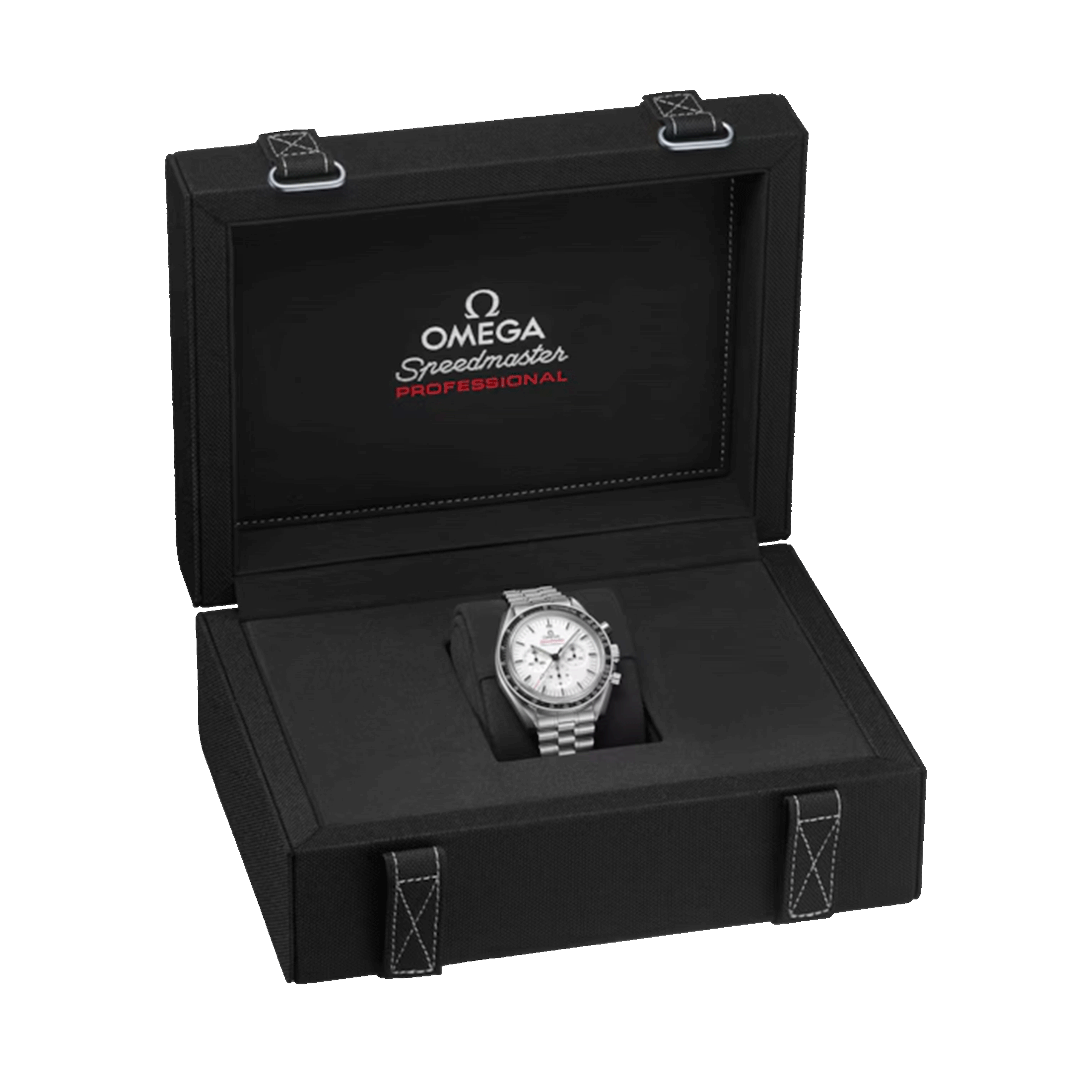 Omega Speedmaster Moonwatch Professional Co-Axial Master Chronometer white dial sapphire crystal steel bracelet 42 mm