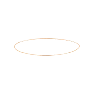 Jonc Ginette NY Circle en or rose