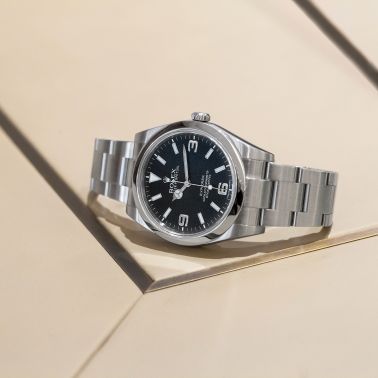 Montre Rolex Explorer I Ref 214270 automatique 39 mm Full Set 2013