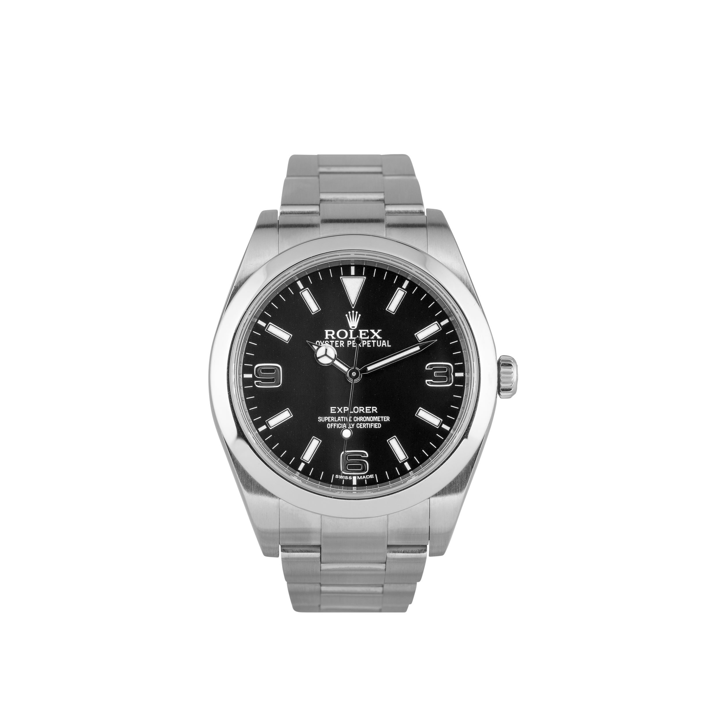 Pre-Owned Rolex Explorer I 214270 39 mm Full Set 2013 - Lepage