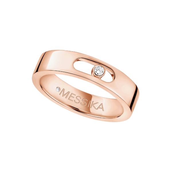 Alliance Messika Move Joaillerie en or rose et diamant