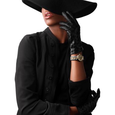 Montre Longines PrimaLuna Or Jaune quartz cadran jaune bracelet acier et or jaune 30,5 mm L8.115.5.31.7