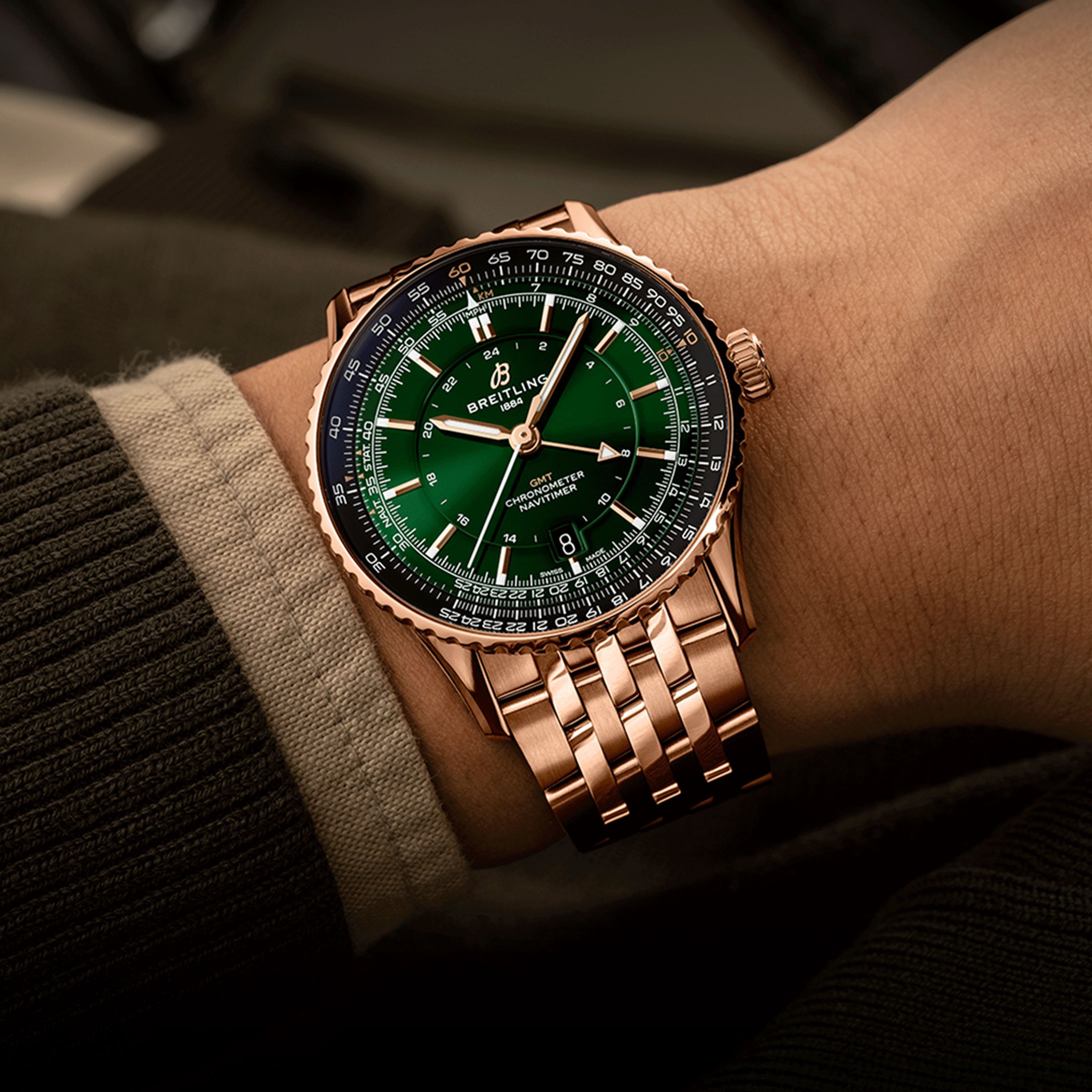 Breitling Navitimer GMT 2024 Auto 41 mm Watch R32310251L1R1 Lepage