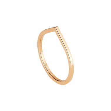 Repossi Antifer ring 1 row in rose gold
