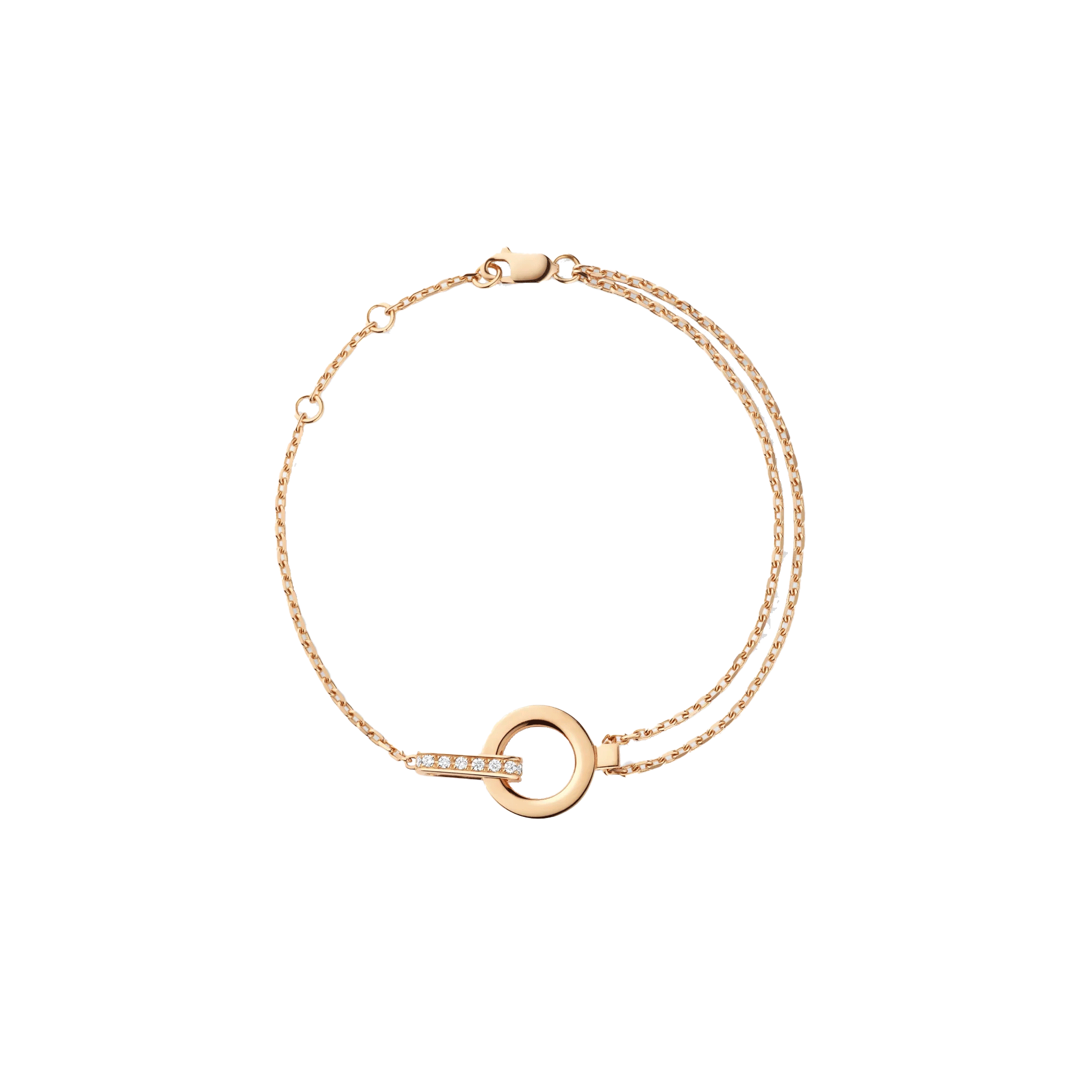 Repossi Berbere bracelet in rose gold and diamonds 