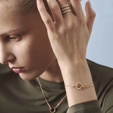 Bracelet Repossi Berbere en or rose et diamants BMO2ADPG00000