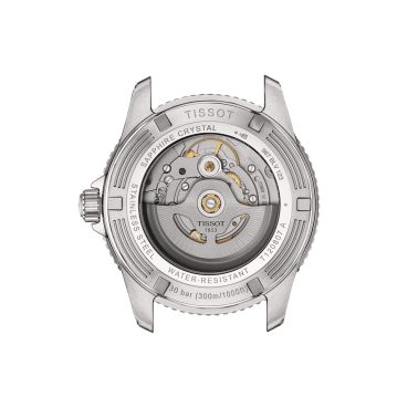 Montre Tissot Seastar 1000 Powermatic 80 cadran gris bracelet acier 40 mm T120.807.11.051.00