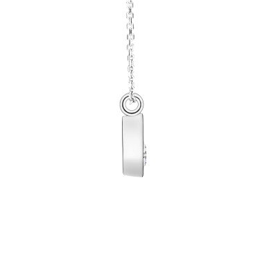 Collier Lepage Clyde en or blanc diamant brillant
