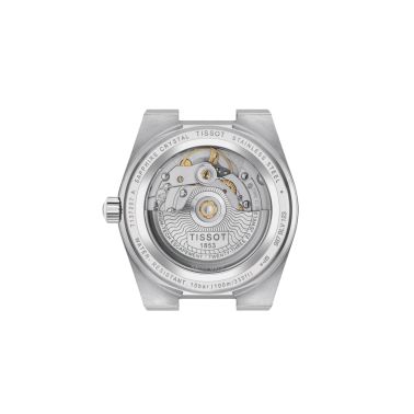 Tissot PRX Powermatic 80 automatic watch light green dial steel bracelet 35 mm T137.207.11.091.01