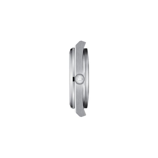 Tissot PRX quartz watch white mother-of-pearl dial steel bracelet 35 mm T137.210.11.111.00