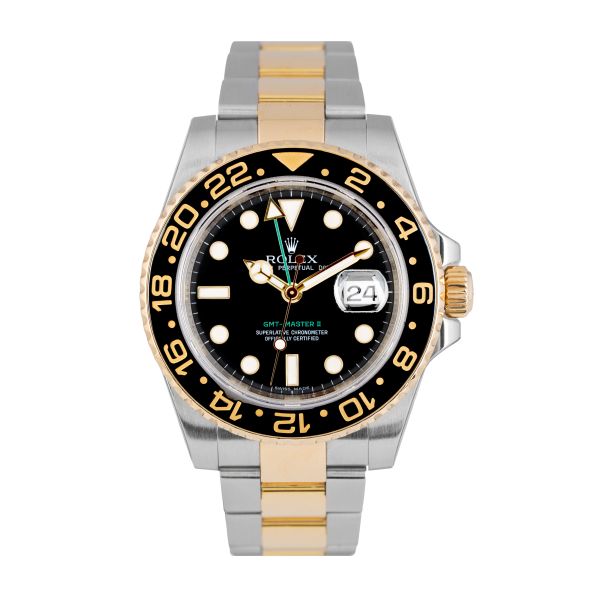 Montre Rolex GMT-Master II 116713LN automatique 40 mm Full Set 2008